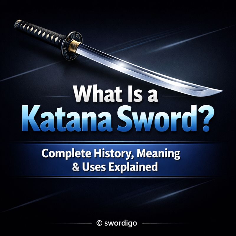 Decorative Katana sword display