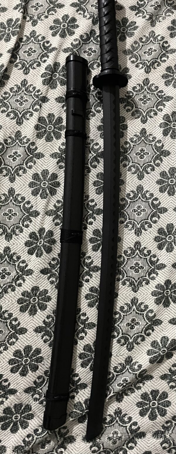 Swordigo Presents: Unbreakable Polypropylene Katana with Sheath– Elite Martial Arts Practice Blade Copy
